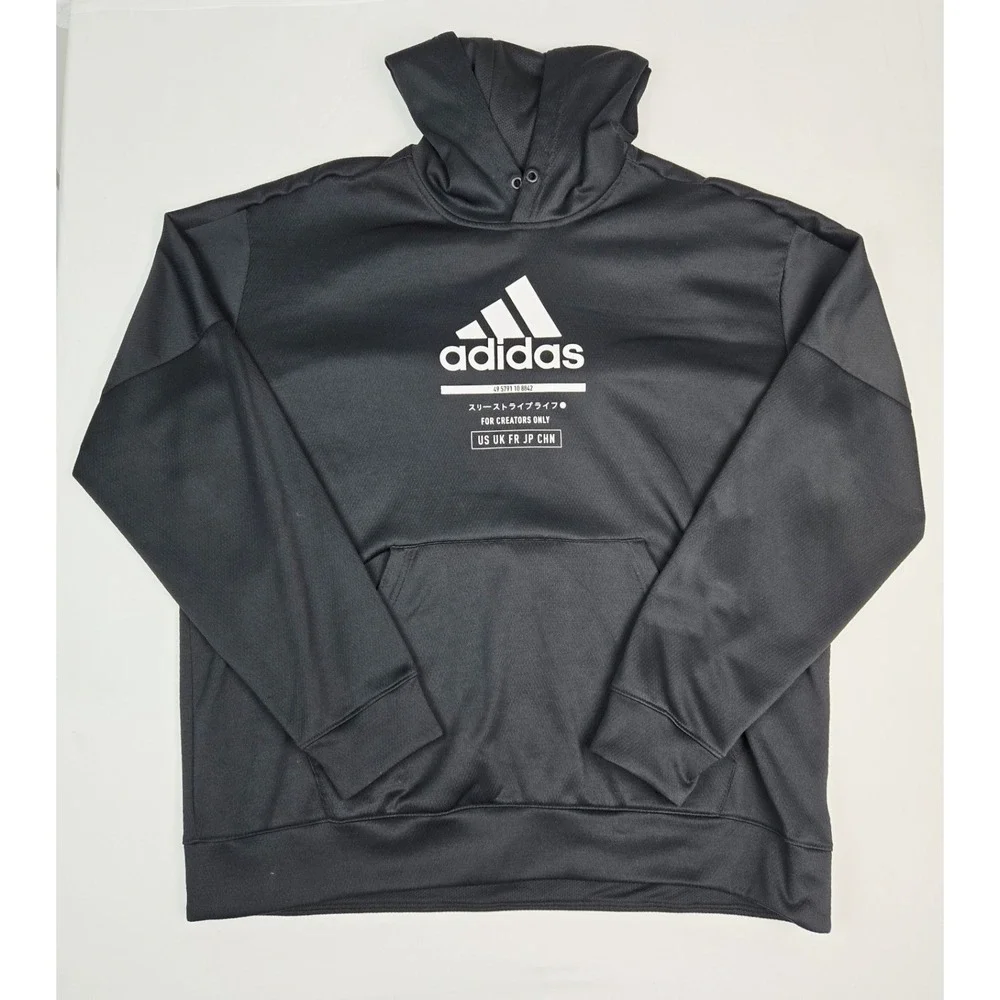 Adidas Sweatshirt Mens XL Black Creators Only Japan Hoodie